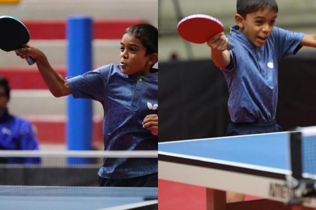 ලංකාවේ මේසපන්දු ක්‍රීඩකයෙක් වාර්තා කල ඉහලම ශ්‍රේණිගත කිරීම වාර්තා කරමින් අවුරුදු 09 පුංචි තාවි ලෝකෙන්ම 06 වෙයි…  සුබ පැතුම් පොඩ්ඩෝ..!