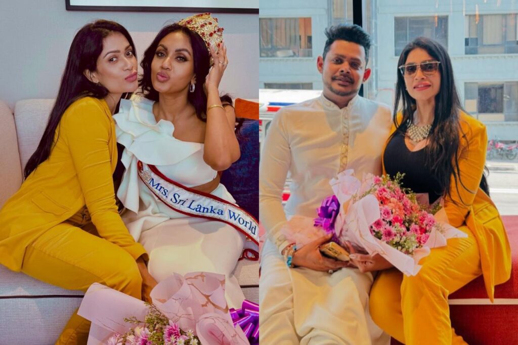 ඉශාදිට සුබ පතන්න ආපු නිලි රැජින. ඒ නිහතමානීත්වයට ආදරෙයි..