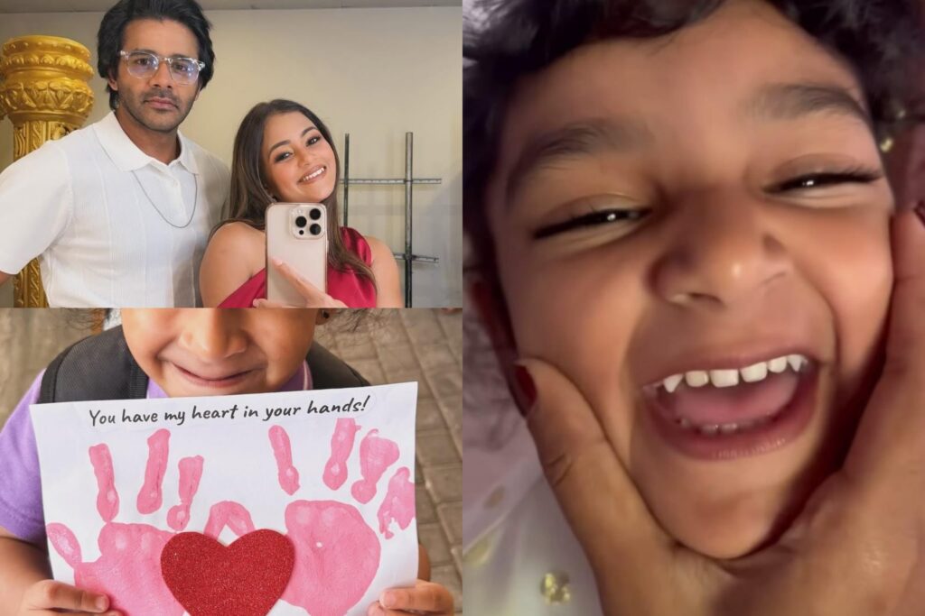 අම්මටයි තාත්තටයි චූටි දුව දීපු අපූරු තෑග්ග