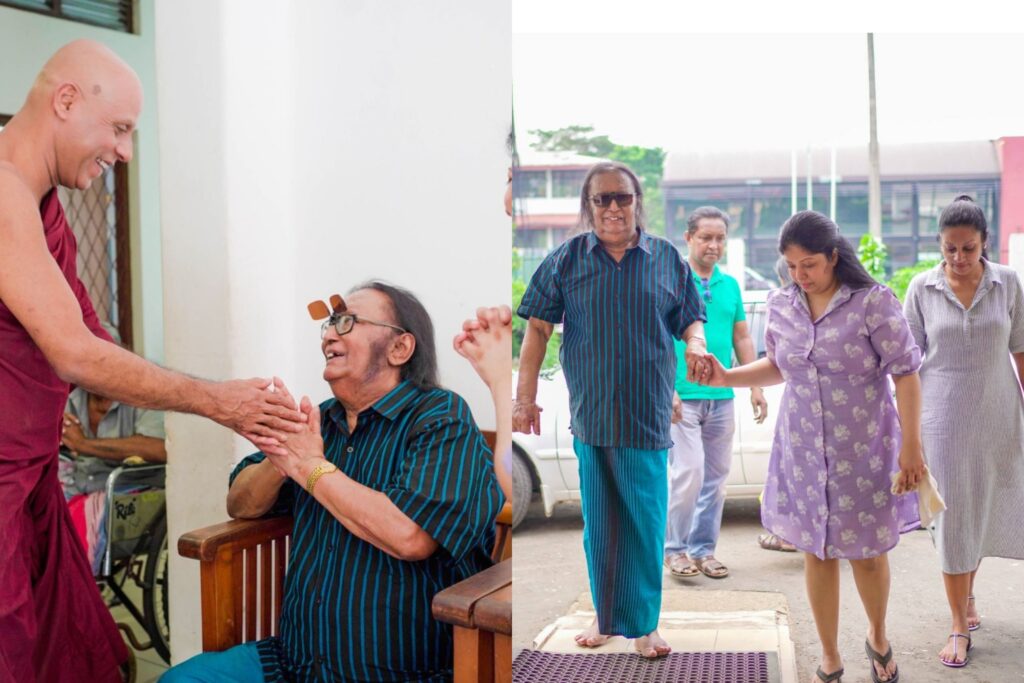 රසික හදවත් නැලවූ වික්ටර් රත්නායකයන් සිය ආදරණීය බිරිඳ එක්ක මේ කරලා තියෙන සුන්දර වැඩේ දැක්කද ?