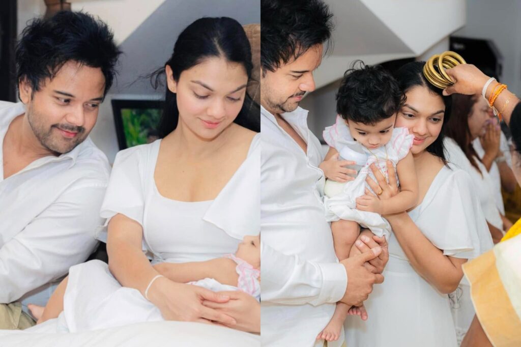ඒ දෙන්නගේ විවාහ සංවත්සරය අදයි. දෙන්නා තුන්දෙනා වුනු ඒ පුංචි පවුලේට අද වගේම එදත් හුගාක් වැදගත් දවසක්…