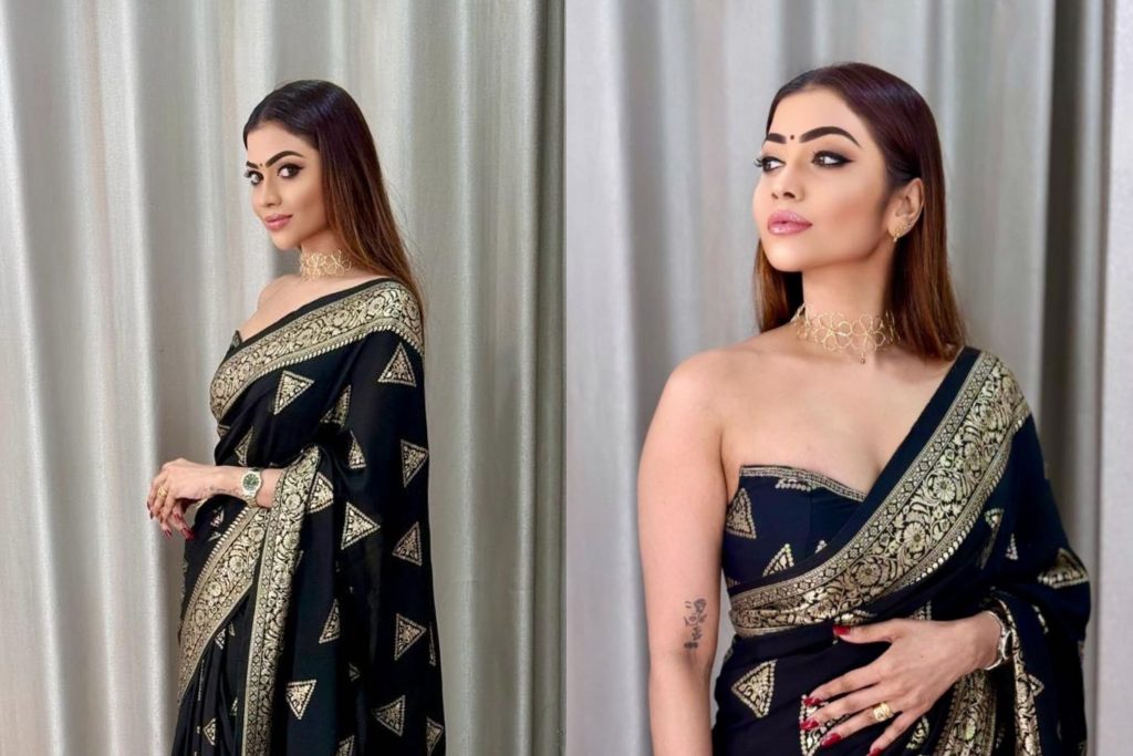සුරංගනාවී මගේ.. හදක් වගේ පායලා… බලන්නකෝ රුවන්ගේ සුරංගනාවී ඒ සාරියට කොච්චර ලස්සනද කියලා