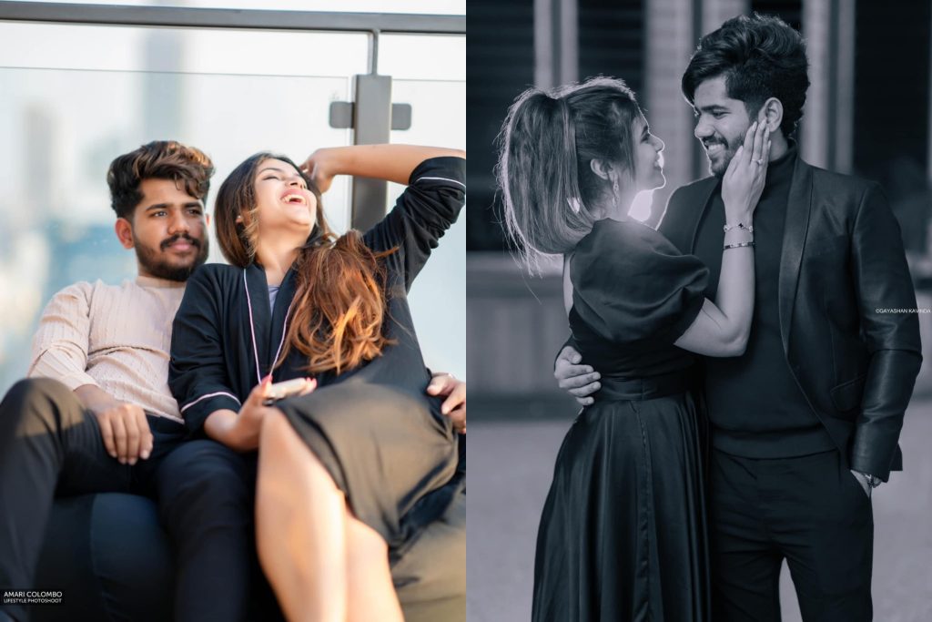 මම ගොඩක් හිතන කෙනෙක්. ඔහු තමයි මාව සැහැල්ලු කරන්නේ… මාව සප්‍රයිස් කරන්න අම්මලවත් ගෙන්නලා රෑ දොළහට කේක් එකක් කැපුවා ” අලුත් හිතෛෂී ඔහු ගැන කිව්වේ එහෙමයි…