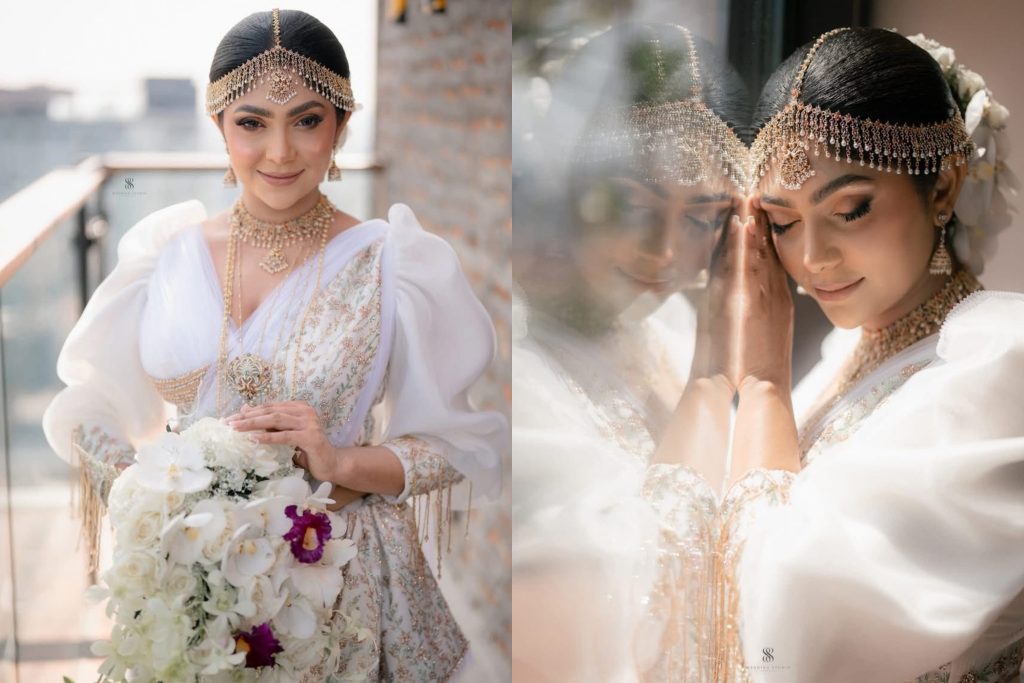 රටක් ආදරේ කරන නයෝමි තක්ෂිලා මනාලියක් වෙලා… බලන්නකෝ ලස්සන…