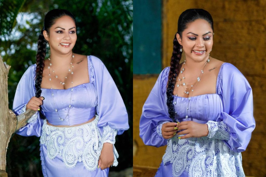 කාලෙකට පස්සේ ආයෙමත් කරළියට ආපු එක මොහොතකින් මුලු බුකියම හොල්ලපු ශලනිගේ ලස්සන බලන්නකෝ…