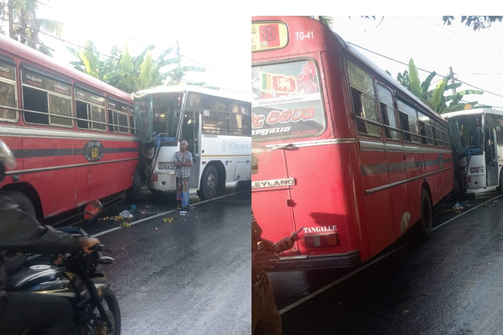 බෙලිඅත්තේ බිහිසුණු බස් රථ අන|තුරෙන් 30ක් රෝහලේ…