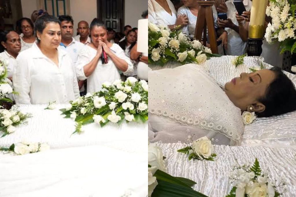 රටක් ආදරේ කල ඇගේ නිසල දේහය නිවසට රැගෙන ආ හැටි…