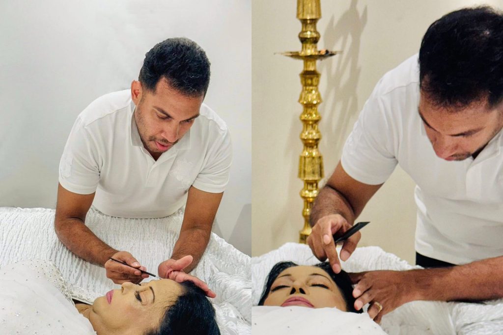 මම ඔබව ලස්සනට සරසන්න හදවතින්ම කැප වූ අයෙක්මි. සෙනෙහෙබර නිලි රැජිනගේ වියෝව ගැන ඇයව හැඩ කල ඔහු තැබූ සංවේදී සටහන මෙන්න
