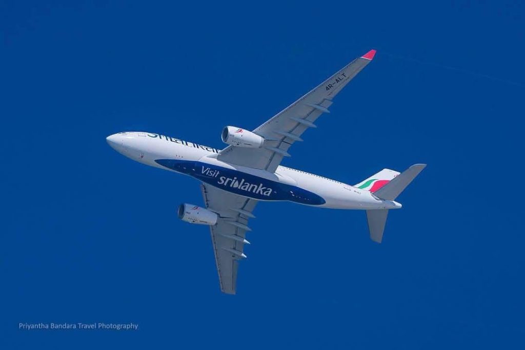 ශ්‍රී ලංකන් ගුවන් සේවයට එක්වෙන අලුත්ම දැවැන්තයා අහස හැඩ කලේ මෙහෙමයි