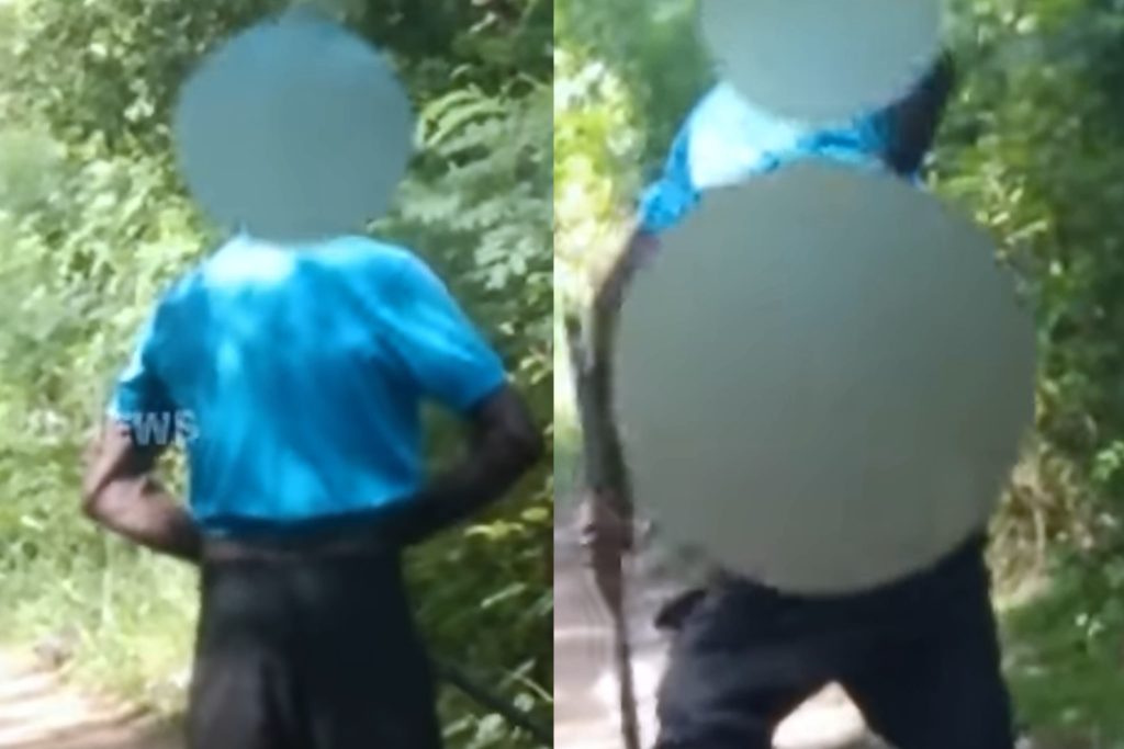 විදුලිය විසන්ධි කරන්න ආ මණ්ඩලේ නිලධාරියාට අංකල් පෙන්නපු දේ… සිදු වූ අකරතැබ්බය මෙන්න