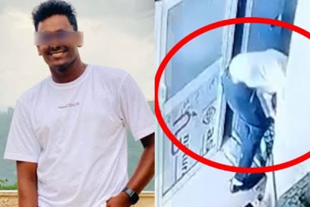 සියල්ලන් කම්පා කරමින් විදුලි සෝපානයේදී රවිඳුට අත්වූ අවාසනාවන්ත ඉරණම… සියල්ල කැමරාවේ සටහන් වෙලා…