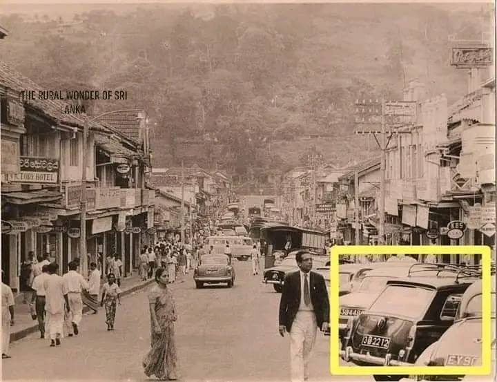 අවුරුදු 50කටත් වඩා පරණ තාමත් ඉස්සර වගේම හොඳට වැඩ කලාතුරකින් ඇසෙන කාර් එකක් ගැන කතාවක් මෙන්න