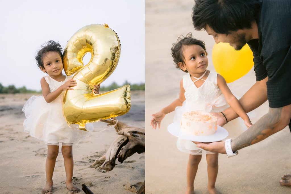 “මගේ පුංචි මලට සුබම සුබ උපන්දිනයක්..” ආදරණීය දියණියට ඔහුගෙන් සුබපැතුමක්..