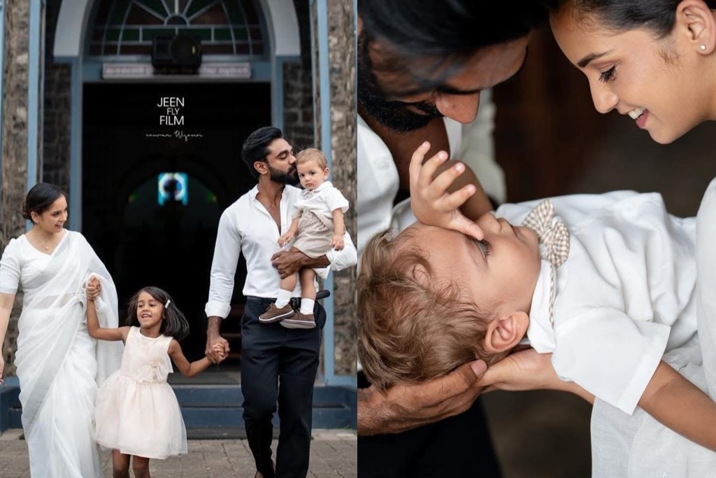 ජැක්සන් පවුලේ පොඩි පුතා.. අකිල ධනුද්ධරගේ පුංචි කැඳැල්ලට එදා නම් සුවිශේෂී දවසක්…