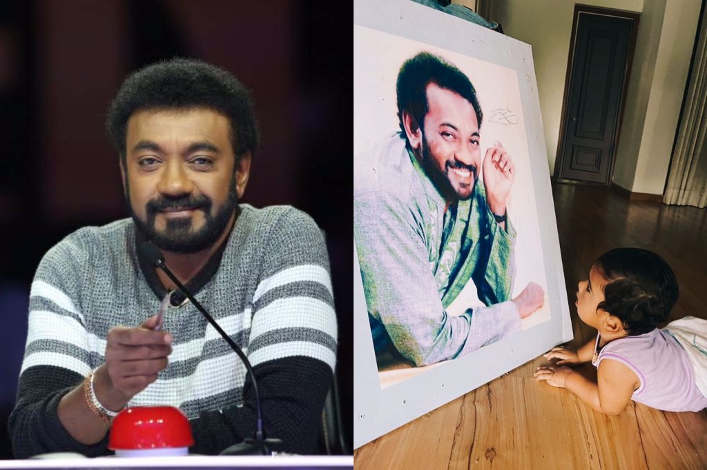 අද ඔහු හිටියා නම් මොන තරම් නම්සතුටු වේවිද..? චූටි කෛලාෂ්ගේ සීයාතාත්තා.. ඔහුගේ රුවක් ළඟ පුංචි පුතු නවතියි..