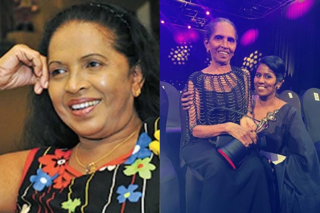 ශ්‍රී ලාංකීය වනිතාභිමාන අභිනන්දන සම්මානයෙන් පිදුම් ලැබූ වේදිකාවේ රිදී සීනුව වූ ඇය ගැන ඇසෙන කතාව මෙන්න