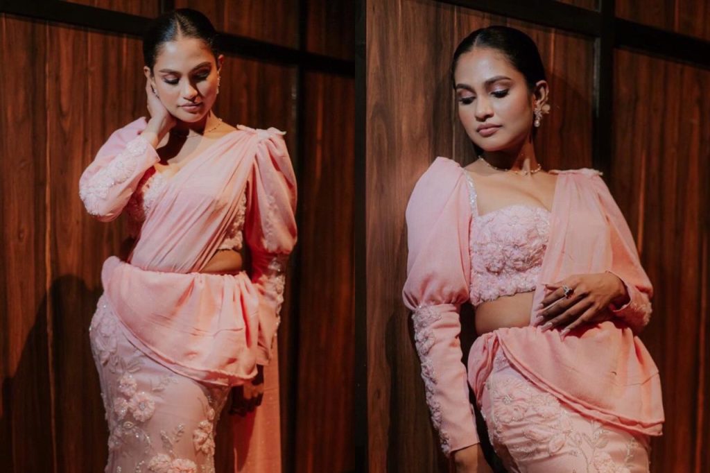 පැය තුනෙන් මහපු ඔසරියක්…? රටක් ආදරේ කරන කාංචනා අනුරාධි මේ කියන්නේ මොකද්ද ?