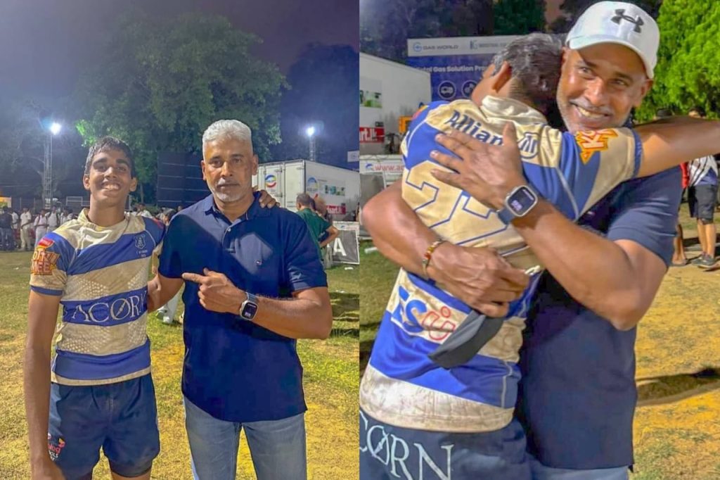 සිය පුතුගේ රග්බි සිහිනය ගැන හදවතින්ම සතුටු වෙන හිටපු සුපිරි ක්‍රිකට් ක්‍රීඩක චමින්ද වාස් ඒ ගැන තැබූ ආදරණීය සටහන මෙන්න,