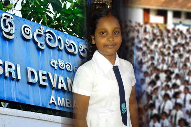 පහේ හපන්නුන්ගෙන් ප්‍රථමයා ඇයයි. දේවානන්ද විද්‍යාලයේ ශනුද්‍රි ගැන ඇසෙන ඒ කතාව මෙන්න