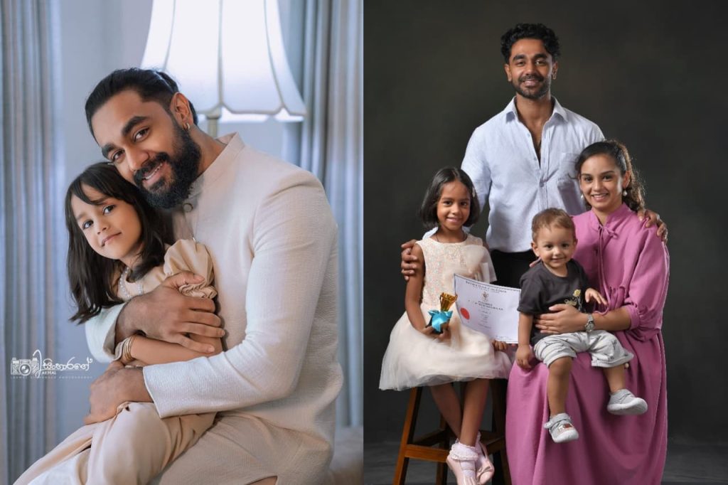 එයත් දවසක තාත්තා වගේම දක්ෂයෙක් වේවි.. අඛිලගේ චූටි දෝණි ගැන ඔහු මුහුණුපොතට එක්කළ ඒ සටහන මොකක්ද කියලා දන්නවාද