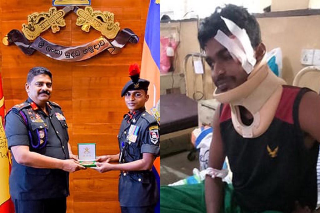 ඇල්ල බස් අනතුරේදී මගී ජීවිත බේරාගත් විශේෂ බළකා සෙබළාට ඇගයීමක්