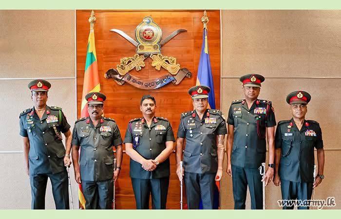 යුධ හමුදා ඉතිහාසය කඳුලින් වර්ණ ගන්වමින් පූර්ණ ආබාධිත රණවිරුවන් 5 දෙනෙකුත් ඉතිහාසයේ ප්‍රථම වතාවට මේජර් ජෙනරාල් නිලයන්…