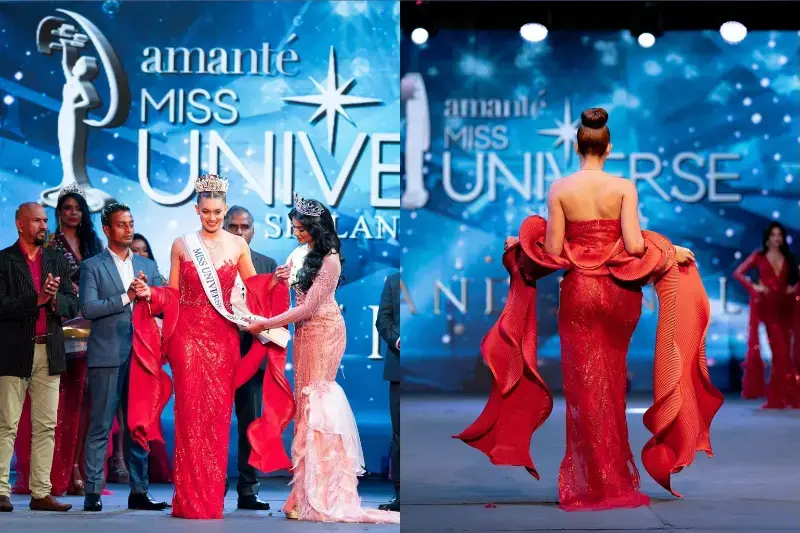 ශ්‍රී ලංකා විශ්ව රූ රැජිණ ලිහාෂාගේ ඔටුන්න බැංකොක් නුවර ටැක්සියක අමතක වෙලා