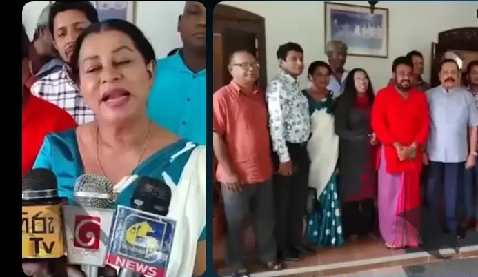 හරියට බුදුන් දැක්කා වගේ – මහින්ද බලන්න ගිය ජැක්සන් බිරිය කියයි
