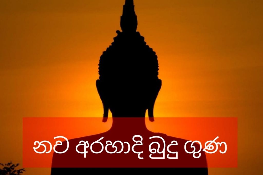 බෞද්ධ අපි දැනගත යුතුම නව අරහාදී බුදුගුණ ගැන මේ වැදගත් ලිපිය අනිවාර්යයෙන්ම කියවන්න.