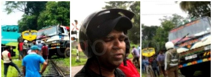 මම ඕනෑ දෙයක් වෙච්චිදෙන් කියලා කෑගහගෙන කෝච්චි පාර මැදට පැනලා කොහොම හරි දුම්රිය නවත්තා ගත්තා” මරු කටට පැන මහා අනතුරක් වැලැක්වූ දවසේ වීරයා..