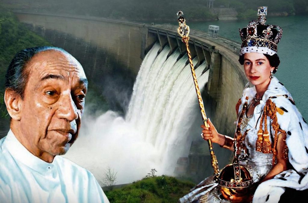 වික්ටෝරියා වේල්ල පෙන්වා ජේ.ආර්. ජයවර්ධන එලිසබෙත් රැජිණව අන්දවපු හැටි..