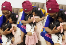 “ආච්චට ආදරෙයි..” ප්රියසාද් පවුලේ පුංචි මැණික් දෙක ඇයටත් මොන තරම් ආදරය කරන්න ඇතිද..?