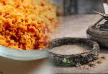 සම්බෝල හදන බ්ලෙන්ඩර් එකේ රබර් වොෂර් එක ගලවලා බැලුවාද? දැක්කොත් ආයේ කන එකක් නෑ.