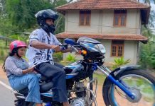 බය වෙන්න එපා සුදු දෝණි, මගේ කලිසමෙන් අල්ලගනින්..” කෙල්ලත් දාගෙන තනි රෝදෙන් යමලෝකෙට යන්න හදපු සුදු තාත්තී.. වයිරල් වීඩියෝවේ අවසානය මෙන්න!