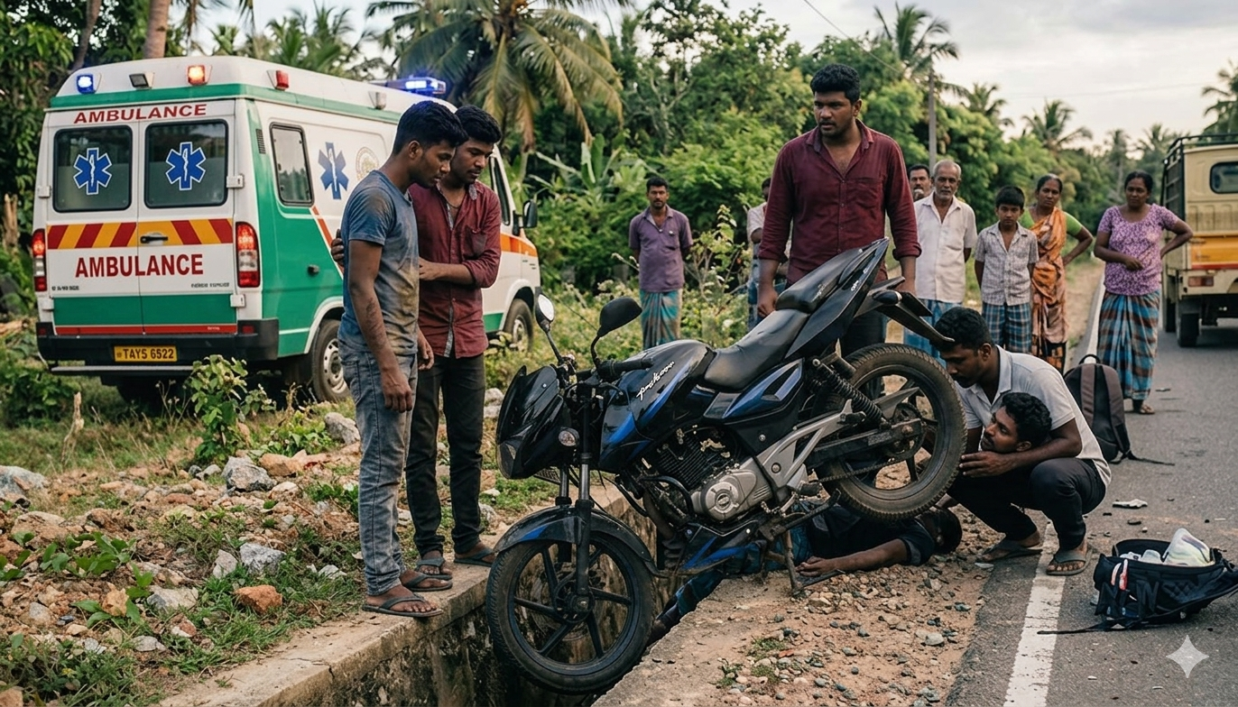 “ලොතරැයි චෙක්පත සාක්කුවේ තිබුණත්, ගෙදර යන්න ඔහුට වාසනාව තිබුණේ නෑ….” පුංචි පුතුගේ පියාට, දෛවය ලියූ අවාසනාවන්ත නිමාව!