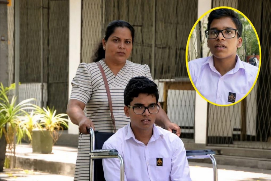 දෙපා වාරු අහිමි වුවත් දෛවයට අභියෝග කල පුංචි වෛද්යවරයා වෙනුවෙන් සටන් කල මවගේ සංවේදී කතාව මෙන්න..