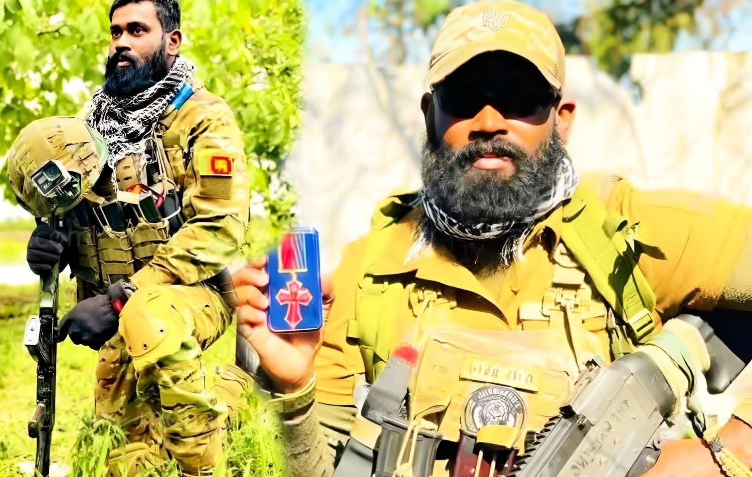 යුක්රේන වීර සෙබළ පදක්කම් දැරූ කොමාන්ඩෝ ළහිරු ගැන ඇසෙන සංවේදී කතාව මෙන්න.