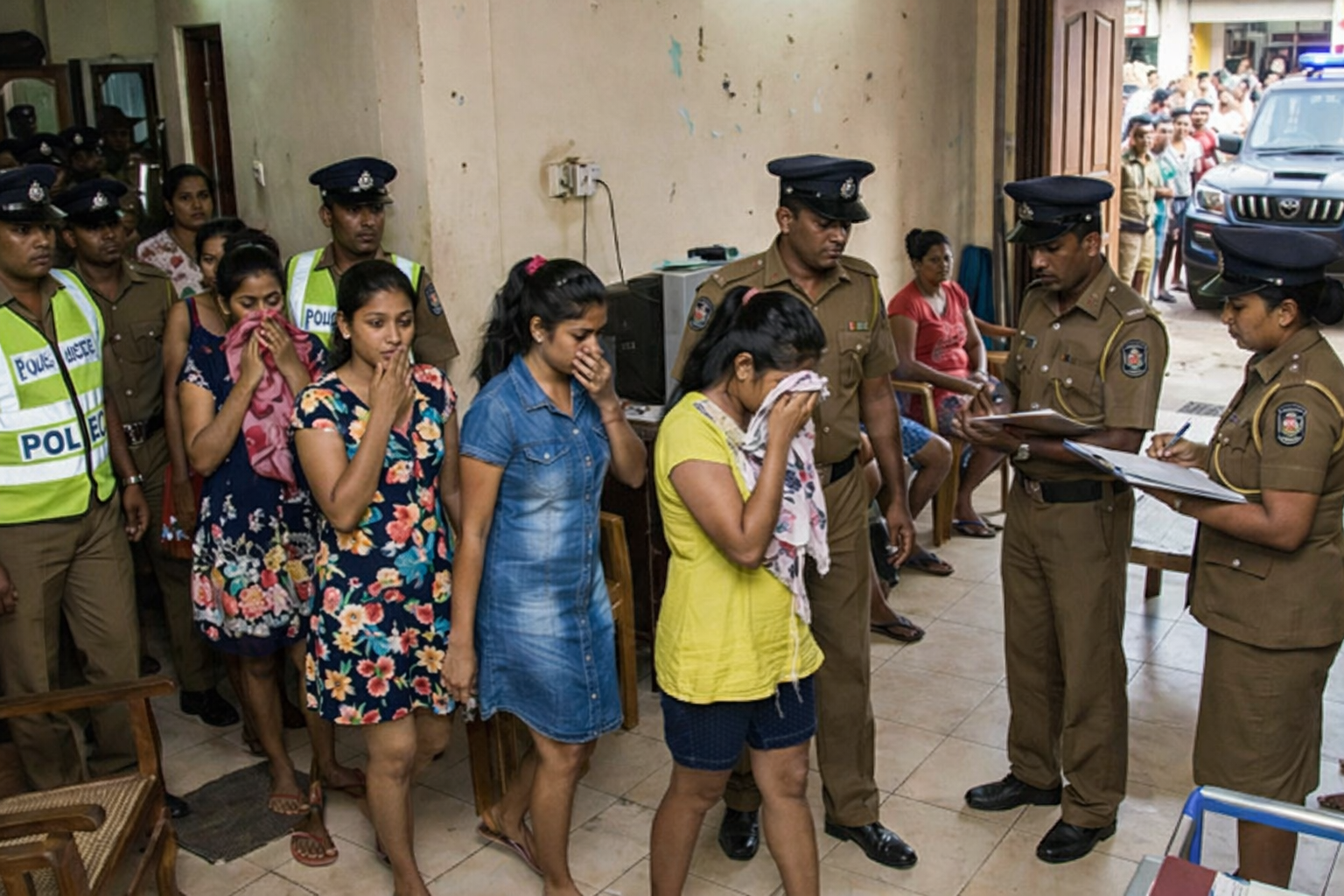 සිදාදියෙන් කොටු වූ ගමේ ළදුන් මොනවද මේ කරලා තියෙන්නේ…