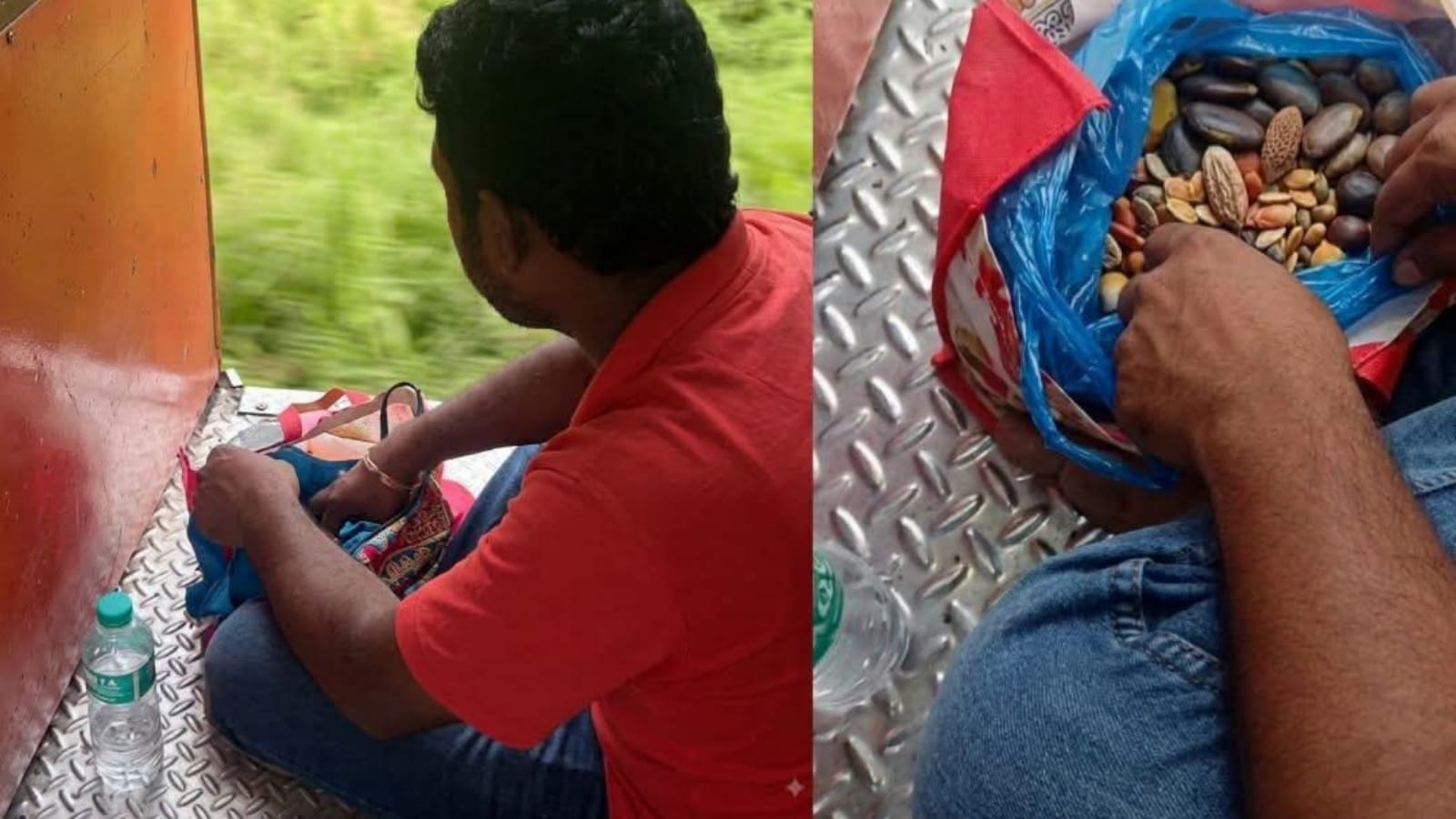 කෝච්චි ජනේලයෙන් එළියට විසිවුණු සොබාදහමේ බීජ: හදවතට දැනෙන අපූරු කතාවක්!