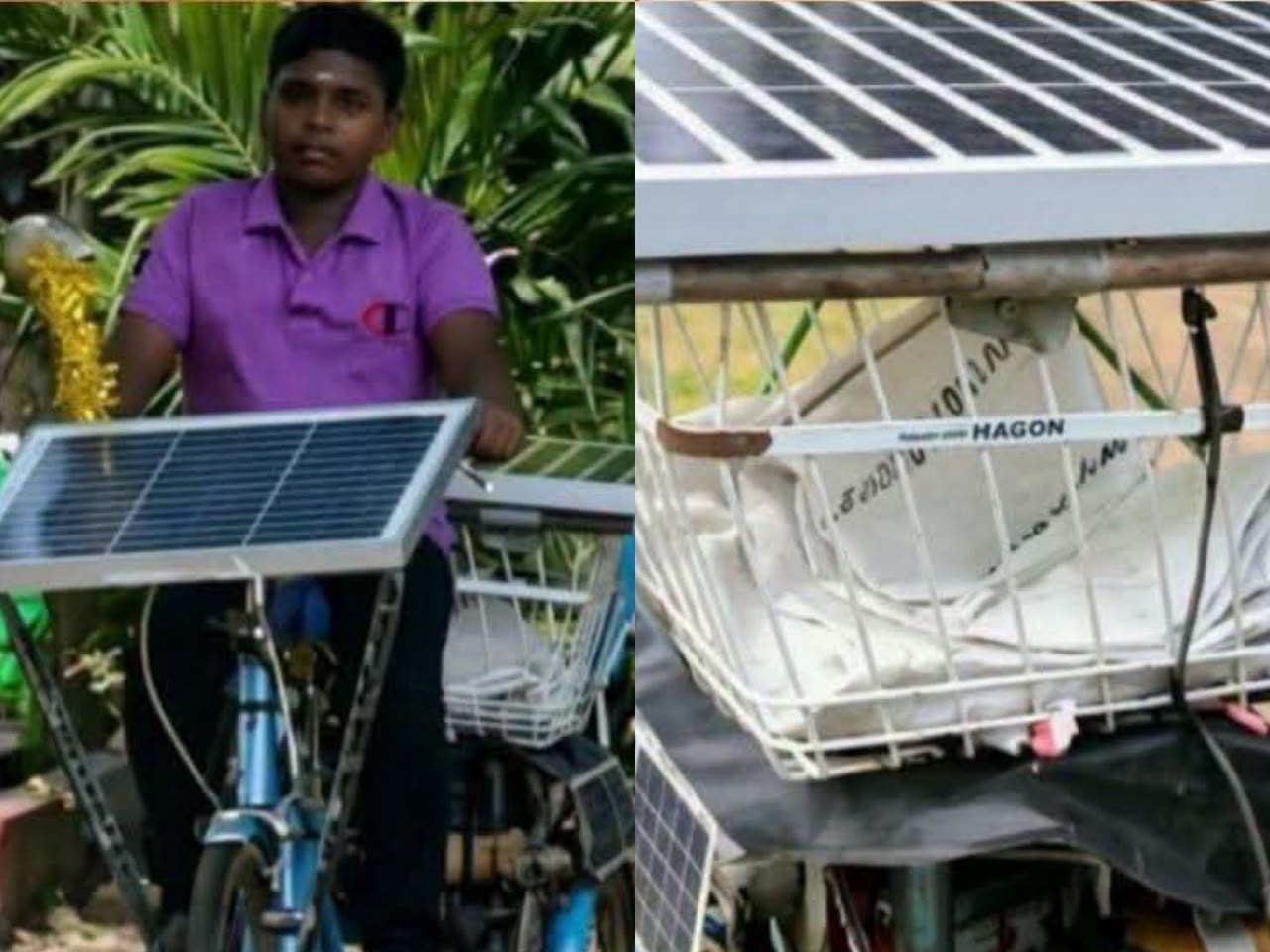 අවම පහසුකම් මැදින් මතුවූ නවෝත්පාදනය: කිලිනොච්චියේ 13 හැවිරිදි පුංචි නිර්මාණකරුවාගේ කතාව