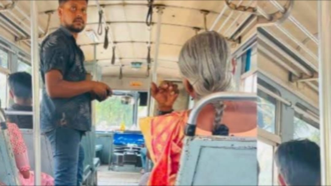 බස් එකකදී ඇස් අගට කඳුළක් ගෙනަ අපූරු මිනිස්කමක කතාව