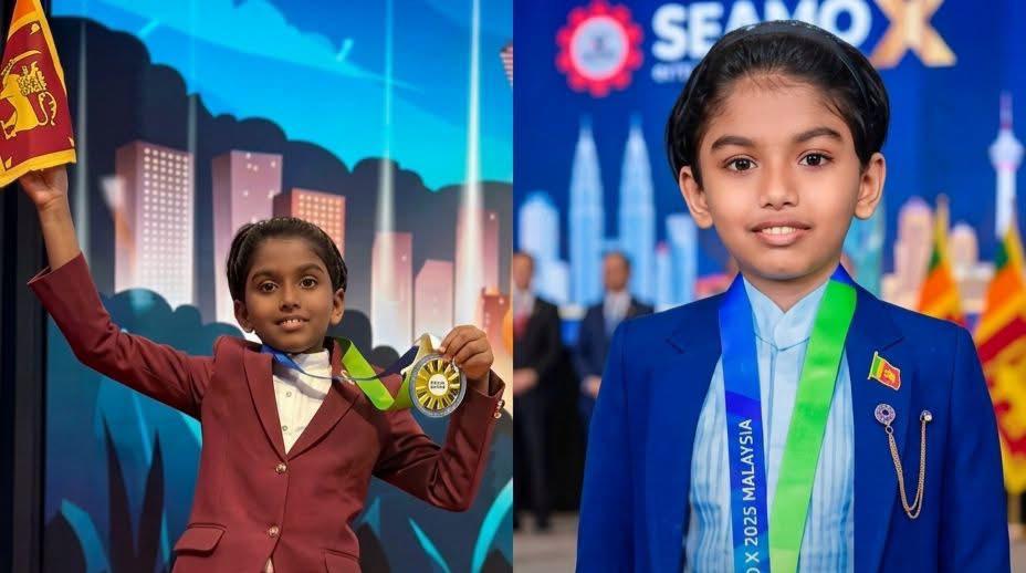 ලෝකෙම අංක එකට ශ්රී ලංකාවේ නම ගෙන ගිය අවුරුදු 7ක පුංචි කෙල්ල: නුරේෂි මැලේසියාවේදී කරපු විශ්වකර්ම වැඩේ!