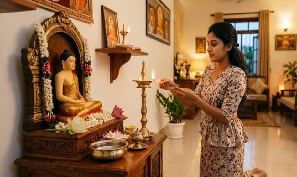 දිනපතා පහන තිබ්බට බලන්නකෝ ඔයත් හරි විදිහට මේ වත් පිලිවෙත් ටික කරනවද කියලා… නිවැරදිව බුදු පහන තිබ්බොත් ඔබේ සාර්ථකත්වය නවත්තන්න කාටවත් බෑ..
